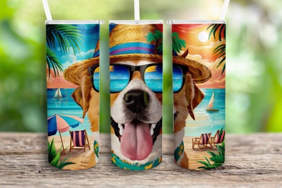 Labrador Dog Lovers Tumbler Wrap Png