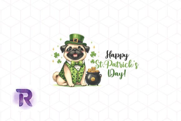 St Patricks Day Dog Sublimation